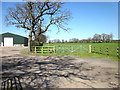 Footpath across Common Farm