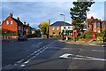 Road junction by Marlow Donkey public house, Marlow, Bucks