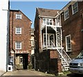 Old dwellings at Tombland