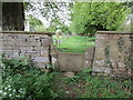 Entrance to the churchyard, Market Overton