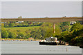 One of several houseboats on the River Taw downstream from Bideford