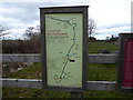 Llwybr Llechi information board