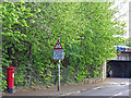 Lower Green Road and railway bridge