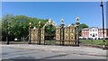 Golden Gates at Warrington Town Hall