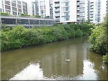 TQ0979 : The Grand Union Canal at Hayes by Marathon