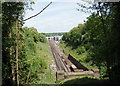 Railway approaching Haywards Heath