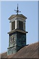 Bell turret and clock