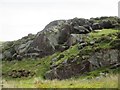 Rock outcrop with rock cannon, Rachub