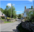 Minor road from Felindre towards Cwmdu, Powys