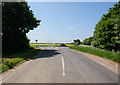 Minor road joins the A15 near Scampton