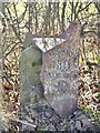 Old Milepost by the A144, Halesworth Road, Mells