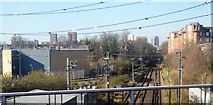 TQ3484 : Rail line in Hackney by N Chadwick