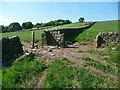 Path junction on Sowerby Bridge FP20, Midgley