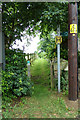 TM1241 : Footpath to London Road by Geographer