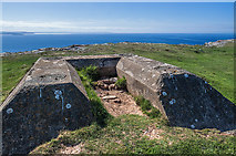 SH7583 : North Wales WWII defences, Great Ormes Head, Llandudno (3) by Mike Searle