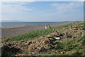 NY0742 : Beach at Allonby by Anne Burgess