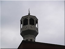 TQ3486 : Minaret, Madina Mosque, Lea Bridge Road E5 by Robin Sones