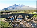 NG4829 : Old Bridge, River Sligachan, Sligachan, Isle of Skye by G Laird
