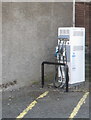 NT4628 : Electric car charging point, Selkirk by David Hawgood