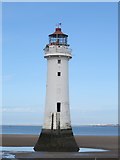 SJ3094 : Perch Rock Lighthouse, New Brighton by Graham Robson
