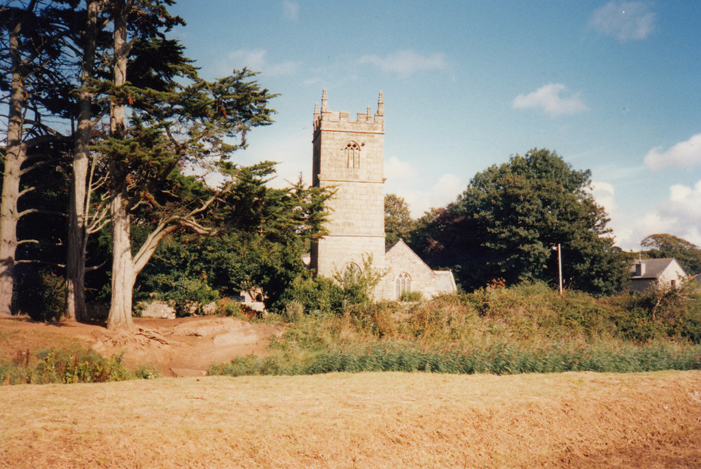 St Erth: Towards St Ercus' Church © Martin Bodman :: Geograph Britain ...