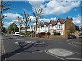 Mini-roundabout on The Avenue, West Ealing