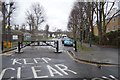 Barrier across Park Hill