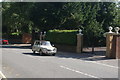 View of a Citroen M35 passing along Court Road