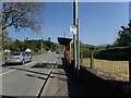 Bus stop at Llanuwchllyn