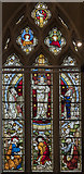 TA0489 : Transfiguration window, St Mary's church, Scarborough by Julian P Guffogg