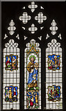 TA0489 : St John the Baptist window, St Mary's church, Scarborough by Julian P Guffogg