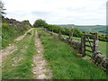 Workhouse Lane (Sowerby Bridge FP10) at the top of FP18, Midgley