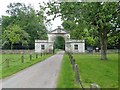 The northern gateway to Beningbrough Park