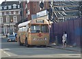 Old bus on Parson Street, Hendon