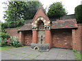 Victorian water fountain and trough