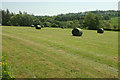 Bales near Merton Mill