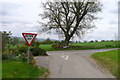 Road junction at Bishop Kinkell