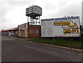 Pershore Trading Estate information board