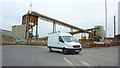 Entrance to CEMEX Brighton Concrete Plant & Wharf, Off Wellington Road