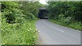 Homestall  Road passing under the M2