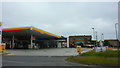TQ2004 : Shell Petrol Station, Saltings Roundabout by Richard Cooke
