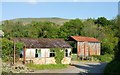 Rusty barn near Llanelwedd