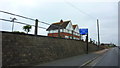 Entrance to Beach Park Caravan Park, Lancing