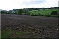 Ploughed field in the Rhiw valley