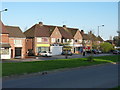 Shops on Priory Road in Yardley Wood