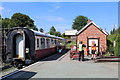 Refreshment carriage at Llynclys