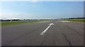 SU4516 : Lining Up for Take-Off - Southampton Airport Runway 02 by Richard Cooke
