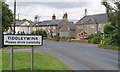 Tiddleywink Sign & Houses on B4039, nr Yatton Keynell, Wiltshire 2016