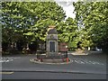 War memorial at the entrance to Holy Trinity Church