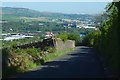 A blind corner on Cardross Road